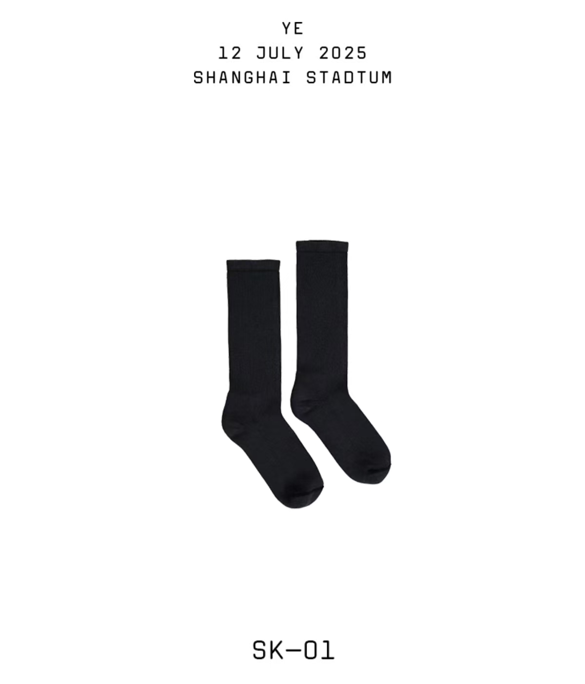 SK-01 袜子